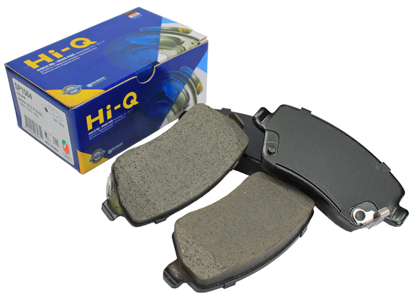 Передні гальмівні колодки Веста, X-Ray, Ларгус, Логан, Дастер, Кенго, Клио 3, Микра 3 (410604076R) Sangsin Hi-Q SP1564, фото 1