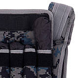 Жилет-обтяжувач набірний 10 кг жилет з регулюванням ваги Zelart TA-7806-10, фото 8