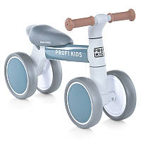 Біговел дитячий Profi Kids 7 дюймів MBB 1014-1, 4 колеса EVA, алюмінієва рама, блакитний