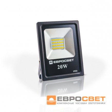 Прожектор EVRO LIGHT ES-20-01 6400 K 1400 Lm SMD