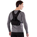 Жилет-обтяжувач набірний 10 кг жилет з регулюванням ваги Zelart TA-7812-10, фото 6
