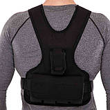 Жилет-обтяжувач набірний 10 кг жилет з регулюванням ваги Zelart TA-7812-10, фото 10