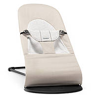 Кресло-качалка BabyBjorn Balance Soft Cotton/Jersey, Beige/Grey (7317680050830)