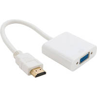 Переходник micro HDMI M to VGA F 0.3m 4K/2K White Voltronic (YT-C-mcHDMI(M)/VGA(F)-W) tp