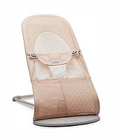 Кресло-качалка BabyBjorn Balance Soft Mesh, Pearly Pink/White (7317680051424)