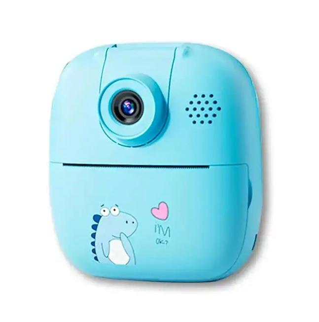 Цифровой фотоаппарат для детей со встроенным принтером и рулоном бумаги для термопечати в комплекте 1200мАч - фото 1 - id-p2141053801