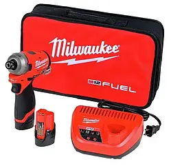 Акумуляторний імпульсний гайковерт Milwaukee M12 2551-22 (FQID-0) FUEL SURGE (комплекс)