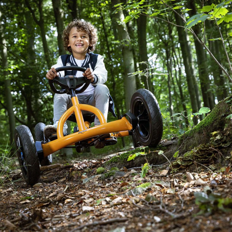 Детский велокарт Berg Gokart Buddy B-Orange, (24.20.60.03) - фото 3 - id-p2141045968