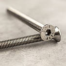 Гвинт М 6х70 мм DIN 7991 c потайною головкою і внутрішнім шестигранником з нержавіючої сталі А2, фото 2