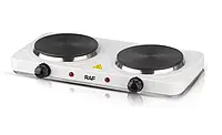 Плита електрична двокомфоркова дискова RAF R8020A/2020A з регулюванням потужностей iC227