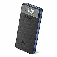 Универсальная мобильная батарея Brevia 20000mAh 45W Li-Pol, LCD