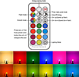 Світлодіодні лампи iLC, еквівалентна потужність 40 Вт, із зміною кольору, 5 Вт, байонетний роз'єм B22 A60, RGBW, білий колір RGB, фото 2