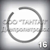 Кільце зовнішнє 16 DIN 7993 A стопорне пружинне круглого перерізу