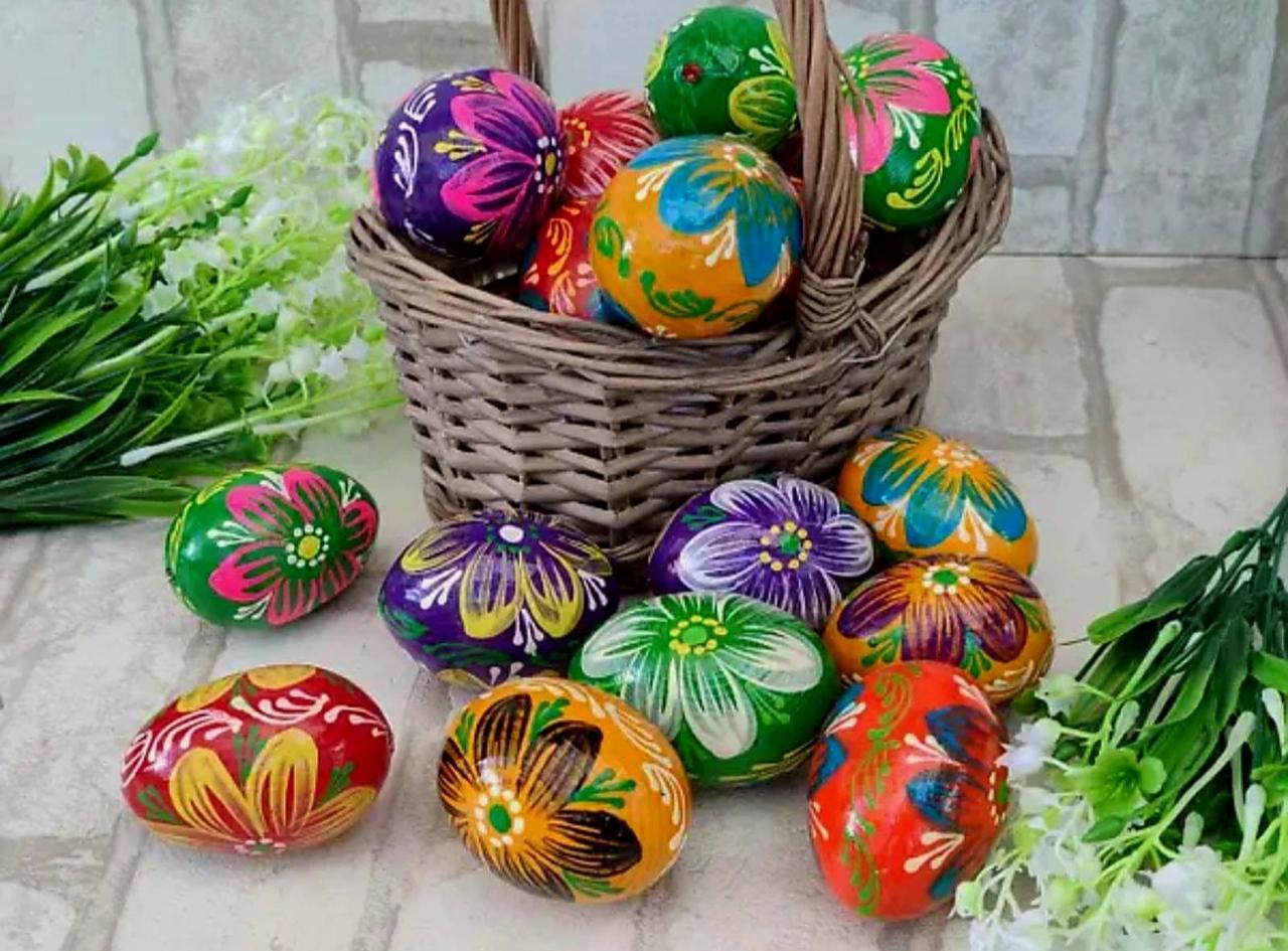 Дерев'яні Великодні писанки