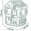 Ігровий  Будинок лісника Smoby Green "Нео" зі ставнями, 123x115x132 см, 2+ 810503, фото 4