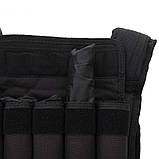 Жилет-обтяжувач набірний 20 кг жилет з регулюванням ваги Zelart FI-2630-20, фото 4