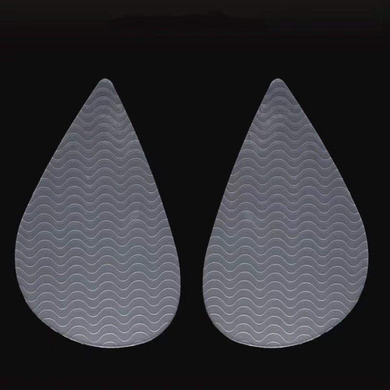 Накладки протиковзання на підошву з гострим носком. Гумові наклейки прозорі на підошву туфель, фото 1