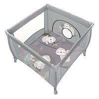 Детский манеж Baby Design Play Up, 07 Light Gray (202322)