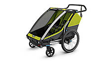 Мультиспортивный велосипедный прицеп-коляска Thule Chariot Cab 2, Chartreuse (TH10204003)