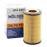 Фильтр масляный Molder Filter OFX 43D1 (WL7228, OX153D1Eco, HU7181N)