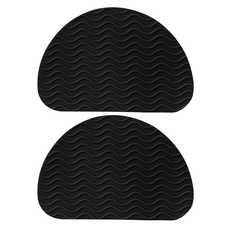 Накладки на підошву для ремонту самоклейка на п'яту або шкарпетку чорного кольору 29160 чорні, фото 1