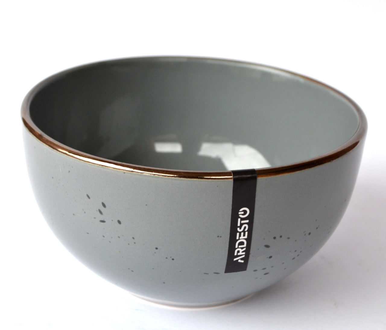 Салатник Ardesto Bagheria 14 см AR2914 GREY