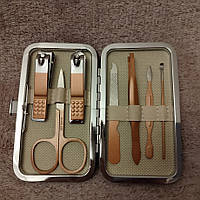Манікюрний набір у чохлі 7в1, набір інструментів (кусачок) для догляду за нігтями.
