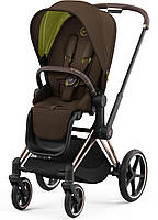 Прогулочная коляска Cybex Priam 4.0 на шасси Rosegold, Khaki Green (под заказ 5-10 дней)