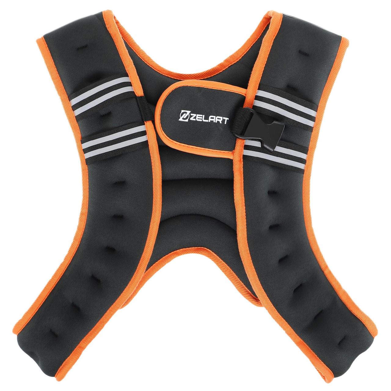 Жилет-обважнювач із фіксованою вагою 5 кг Zelart XB9300-5, фото 1