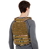 Жилет-обважнювач збірний 10 кг жилет із регулюванням ваги Zelart TA-0900, фото 3