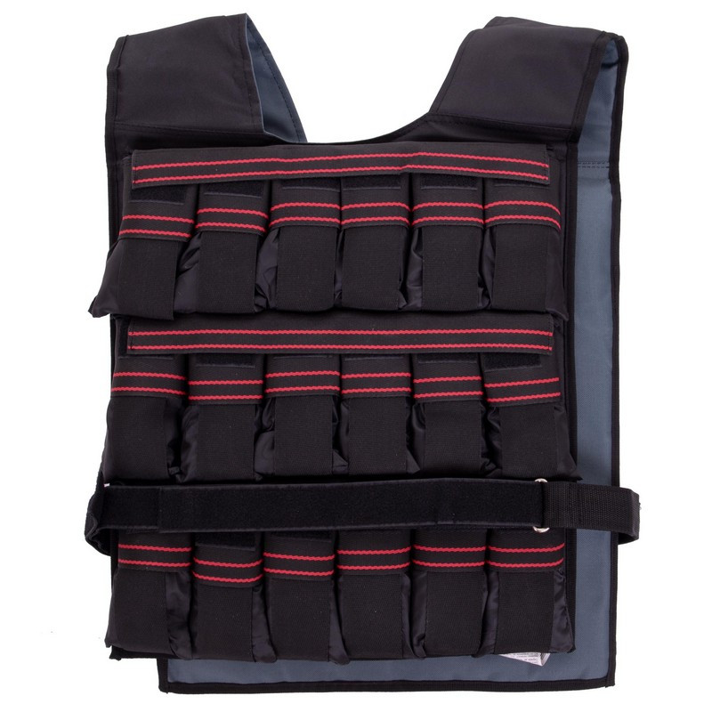 Жилет-обважнювач збірний 6 кг жилет із регулюванням ваги Zelart TA-4799-6, фото 1