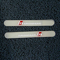 Защитные накладки на двери автомобиля Euro Door Guard Белые 4 шт., молдинги на двери авто «T-s»