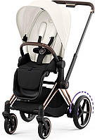 Прогулочная коляска Cybex e-Priam 4.0, Off white (под заказ 5-10 дней)