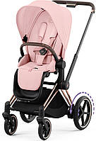 Прогулочная коляска Cybex e-Priam 4.0, Peach Pink (под заказ 5-10 дней)