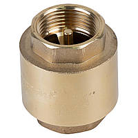 Клапан зворотний F3/4"×F3/4" (латунь) euro 205г AQUATICA (779652) sig77m