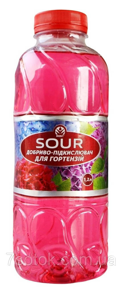 Добриво-підкислювач, для гортензій, Rost Sour, 1,2л