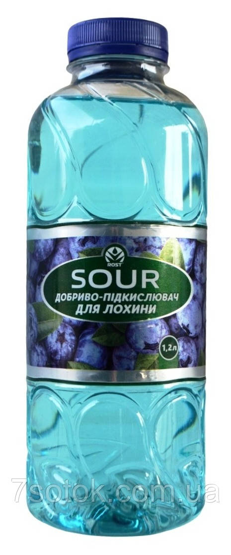 Добриво-підкислювач, для лохини, Rost Sour, 1,2л