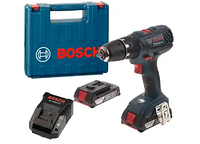 Ударная дрель-шуруповерт Bosch Professional GSB 18-2-LI Plus в чемодане с 2 акб 18V 2.0Ah и з/у AL 1820 CV