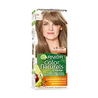 Стійка крем-фарба для волосся Garnier Color Naturals з п'ятьма оліями, 7.1 Вільха, 110 мл