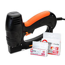 Скобозабивний пістолет електричний під скобу 11.3*0.70*8-16мм, цвях 8-16мм, 750Вт, 20 уд/хв. WT-1101