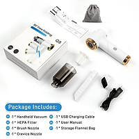 Пылесос портативный автомобильный Q8 (USB 5V-8.4V) Аккумуляторный пылесос Мощный пылесос для уборки дома