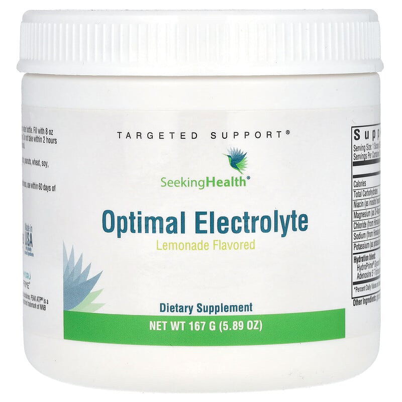 Seeking Health Optimal Electrolyte Lemonade / Оптимальні електроліти смаку лимонаду 167г. Придатний до 12.2025, фото 1