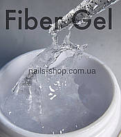 Файбер гель прозорий з волокнами "Fiber Gel", 50 грам