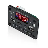 Mp3 модуль з bluetooth 5.0, FM радіо, microSD, USB, мікрофон, модель JX-810BT, чорний колір, фото 4
