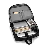 Рюкзак Oumantu 3688, міський портфель з відділенням для ноутбука 15.6<unk> — Чорний, фото 4