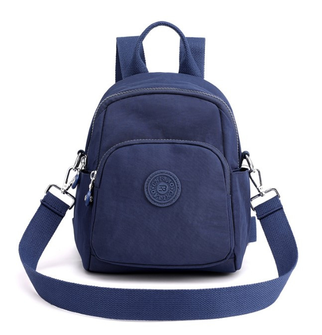 Жіночий міський рюкзак Макрос CB4532 міні рюкзак вологостійкий зносостійкий 3л колір синій