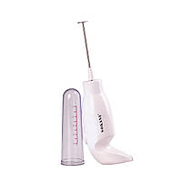 Капучинатор ручний міні міксер Sokany SK-1733 25 Вт безшумний спінювач 2 насадки