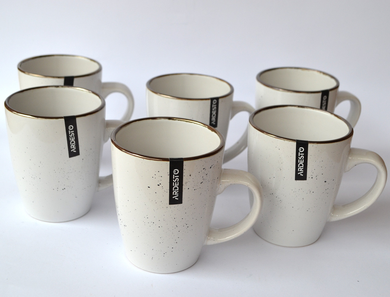 Набір чашок Ardesto 6 шт Bagheria 360 мл