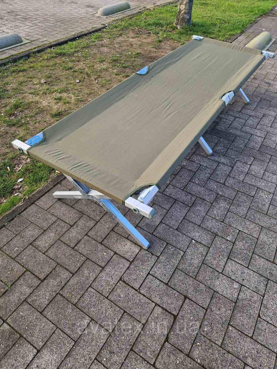Розкладне ліжко "НАТО" до 160 кг Голландської армії олива