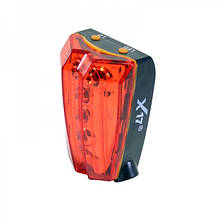 Мигалка задня X17 Flash Laser 3.1 R 1UltraBrihgtLED + 2LaserLED
